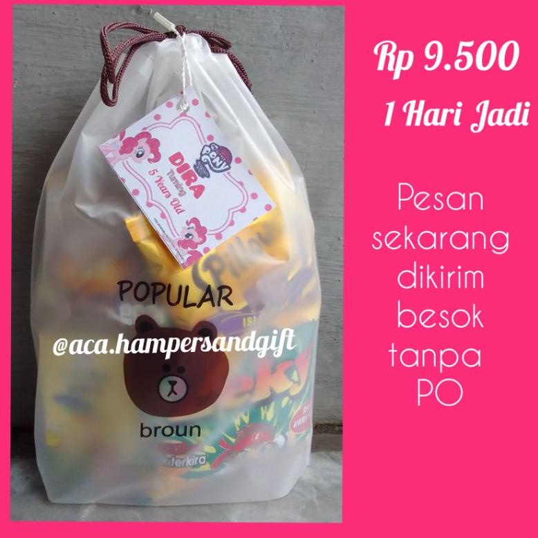 

✨MEGA ⚡ALE✨ paket Snack ulang tahun anak / hampers anak / Snack ulang tahun