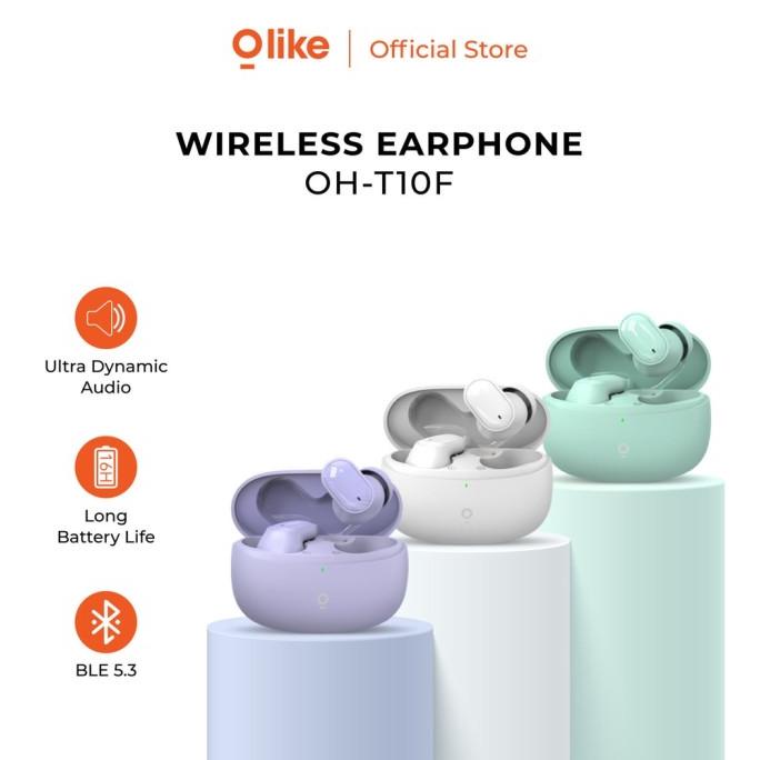 Terbaru Olike Hero T10 True Wireless Earphone Tws Macaron Long Lasting Batter