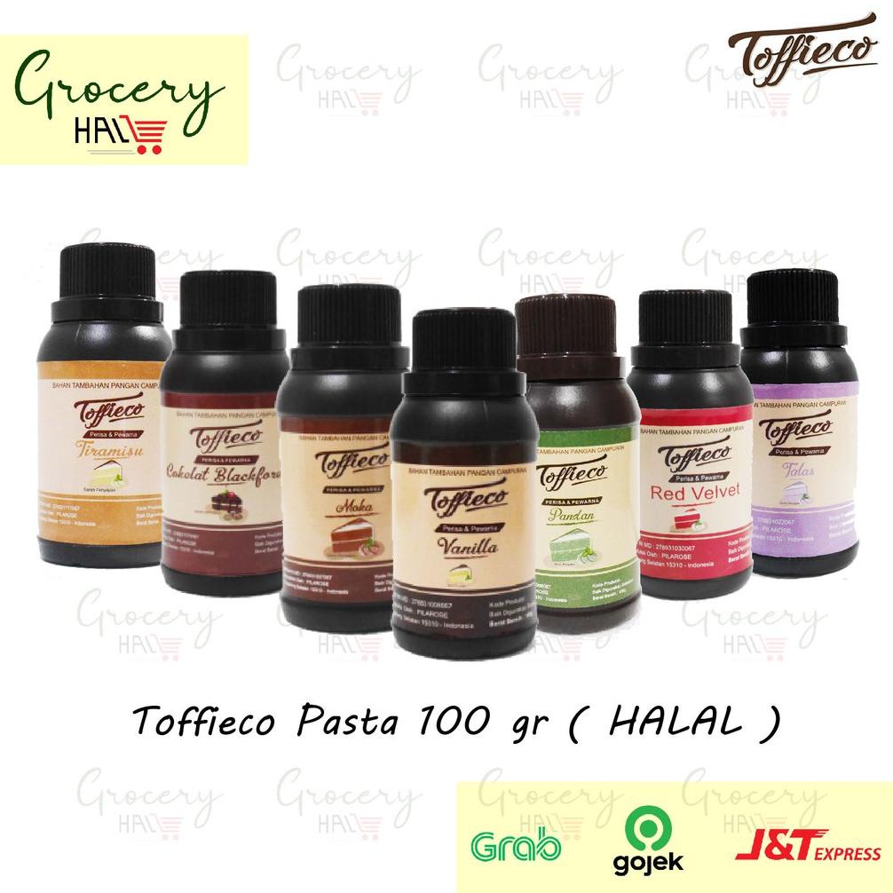 

[COD] U993 TERLENGKAP! PASTA TOFFIECO / TOFFIEKO 100 GRAM ( VANILLA / RED VELVET / PANDAN / MOCCA / DLL ) 6096