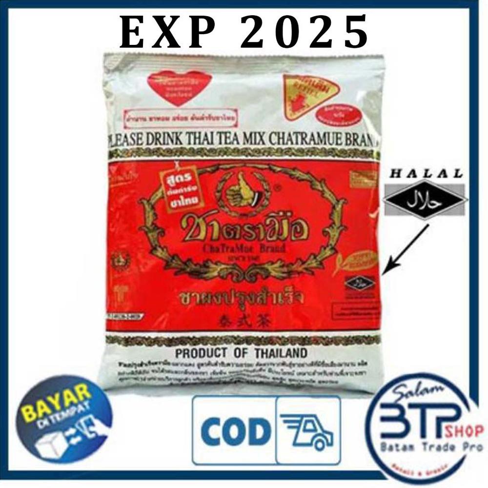 

FK8285 BTP THAI TEA MIX CHATRAMUE BRAND 400grams ✧Jual