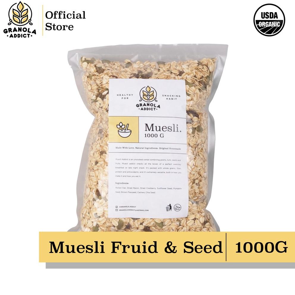 

[SVN] Granola Addict - Muesli Fruit & Seed 1KG 5847