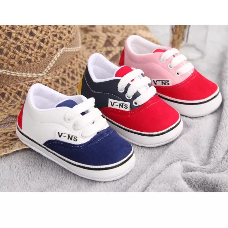 Sepatu Anak Bayi Pre Walker Belajar Jalan Baby Shoes Unisex Bendera