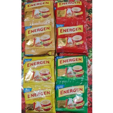 

[PRODUK HIHLB98] MAYORA | ENERGEN cereal sachet 35g [renteng 10s][ kurma 10+1] Kirim Sekarang