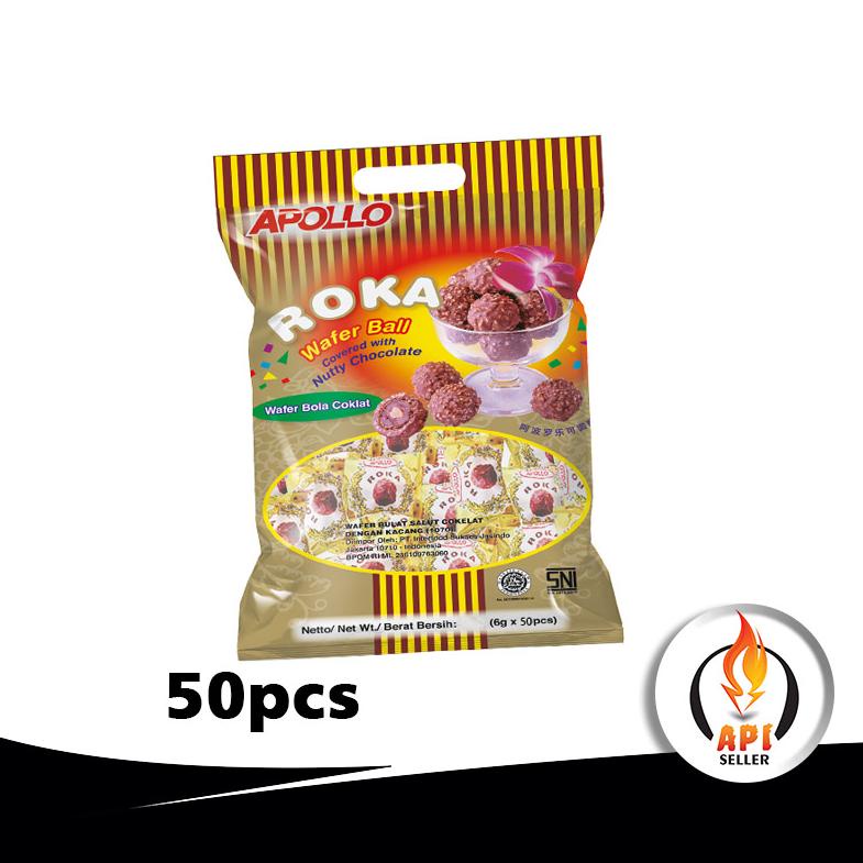 

33 APOLLO ROKA WAFER BALL 50pcs Ready Stock
