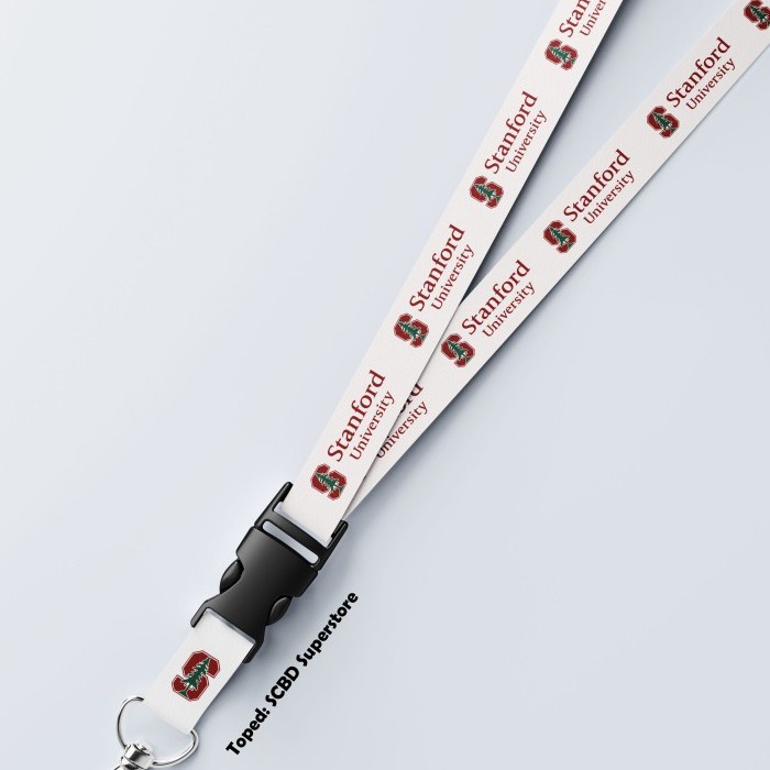 

Lanyard Stanford University Satuan Bisa Custom