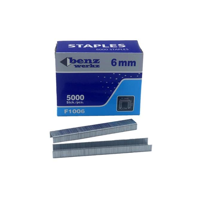 

>*>*>*>*] Benz Isi Staples 1006F / 1006 F Tembakan Angin Steples 6mm 5000 biji