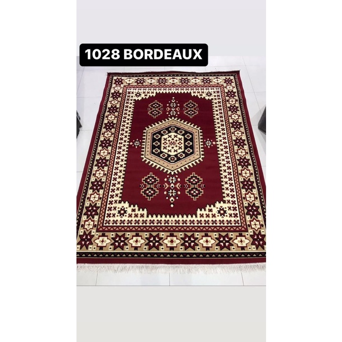 Karpet Almaya 190 X 260 cm 1028 Bordeaux