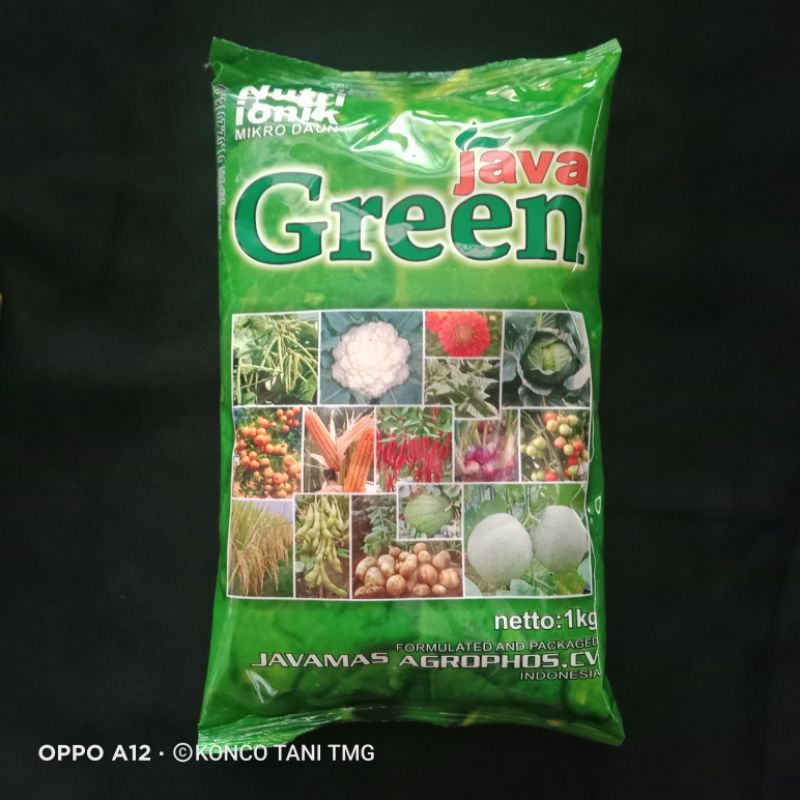 Java Green 1kg, pupuk mikro daun