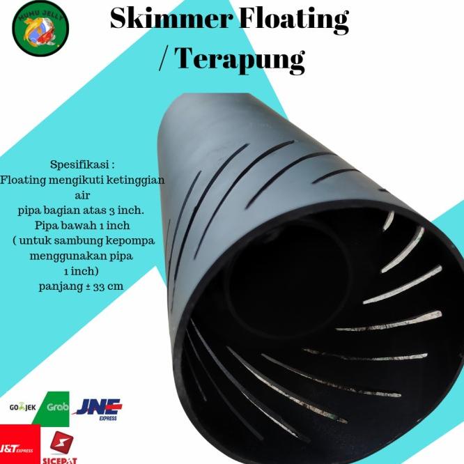 Skimmer Floating Kolam Koi Skimmer Apung