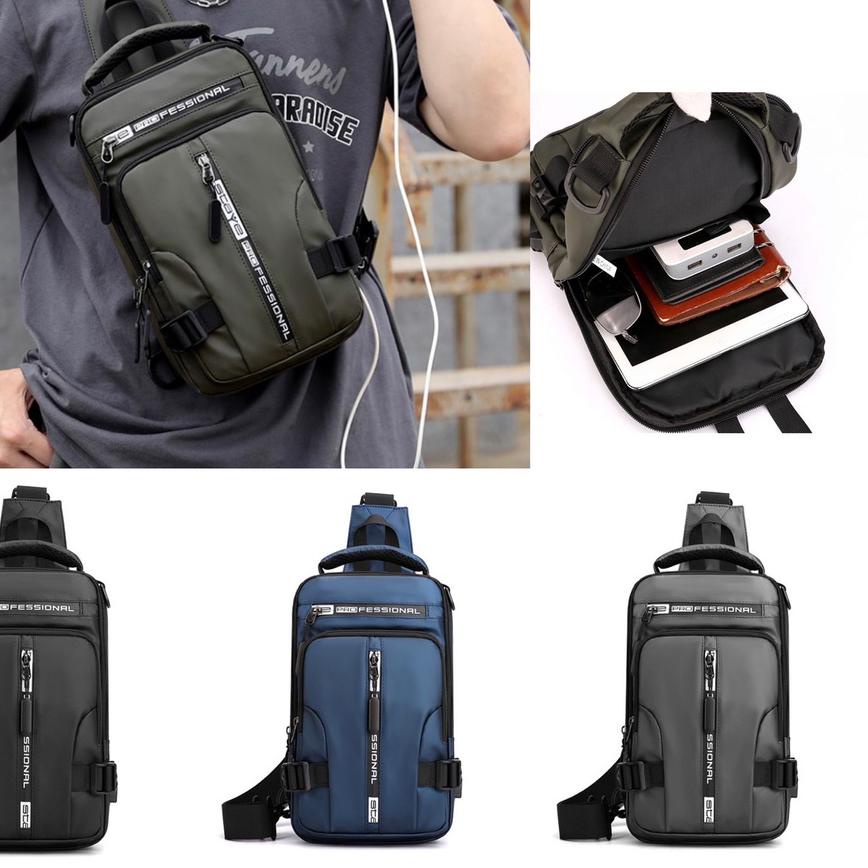 Import Terlaris Tas Slempang Dada ABG Tas Army Polo Power Import Tas Selempang Pria Ransel Cowok Tre