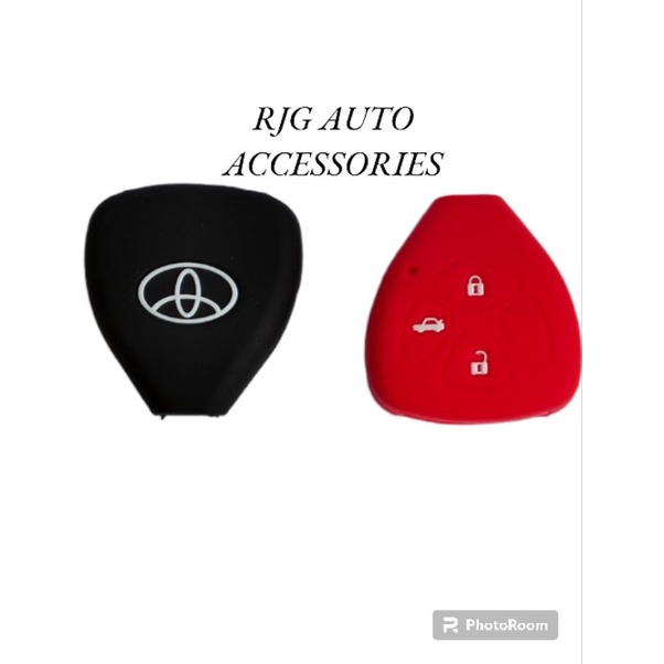 SARUNG SILIKON CASING KUNCI REMOTE TOYOTA INNOVA LAMA 3TOMBOL