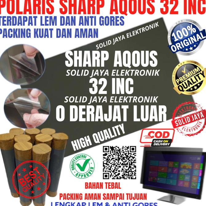 Polaris Sharp Aqous 32 Inc 0 Derajat Polarizer Polariser Luar Tv Lcd