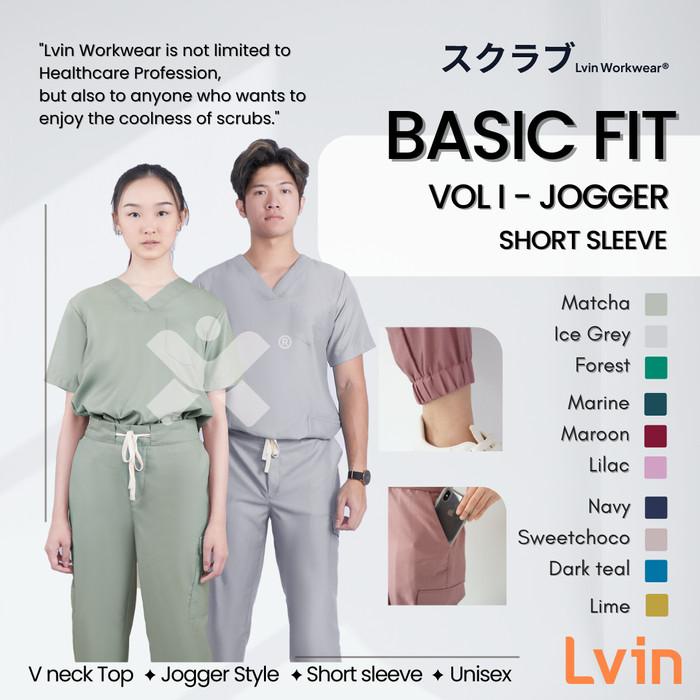 Terlaris [Lvin] Baju Oka Joger Active / Baju Jaga / Set Baju Celana / Baju Ok