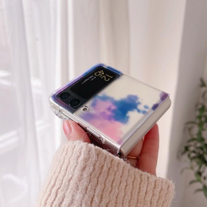 Ready Cloud Case Casing Samsung Galaxy Z Flip 3 Z Flip3 Zflip 5G Lucu