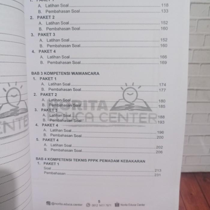

BUKU BANK SOAL BAHAS PPPK PEMADAM KEBAKARAN EDISI TERBARU||ORI BIMBEL