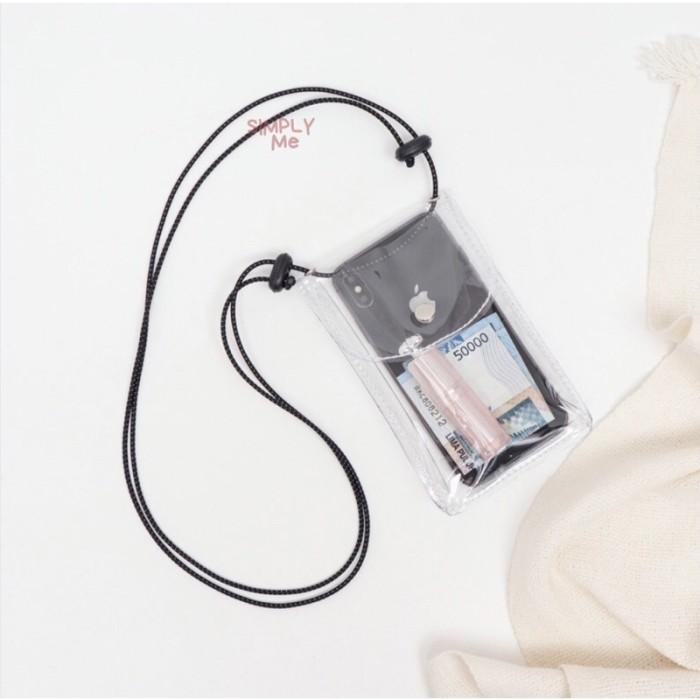 Dompet Hp Pvc Gantungan Hp Tali Leher Tas Selempang Hp Pvc Tas Pocket