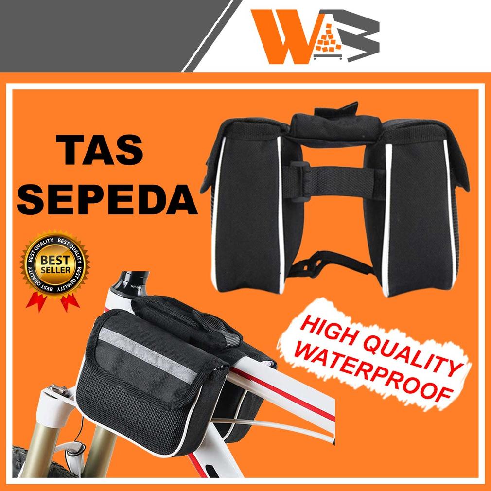 Tas Sepeda Lipat Tas Sepeda Gunung Aksesoris Sepeda Gunung Mtb Lipat Waterproof Tas Sepeda Depan Tou