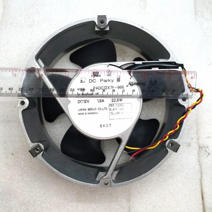 Terlaris Fan Kipas Dc 12 V/ 1.9 A/ Kipas Dc 17.Cm 12 V/1.9 A Bulat
