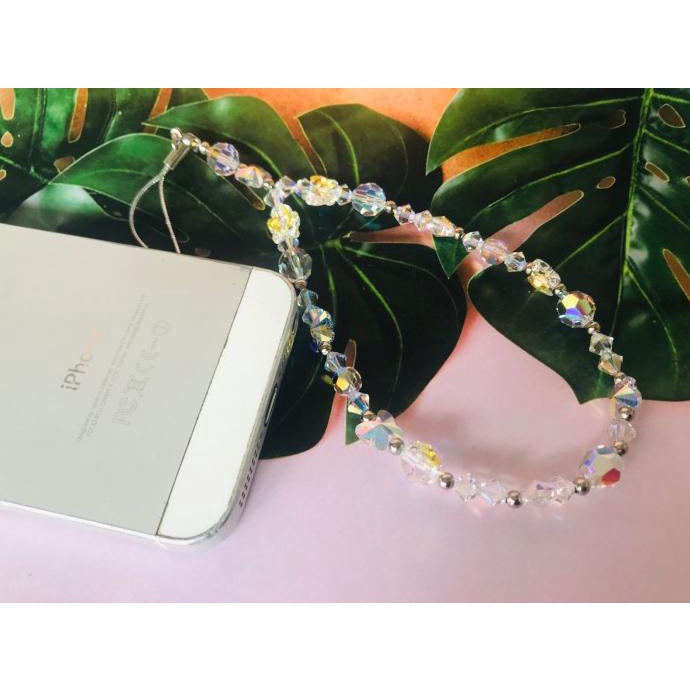 Charm Bandul Tali Strap Gantungan HP Hand Phone Swarovski