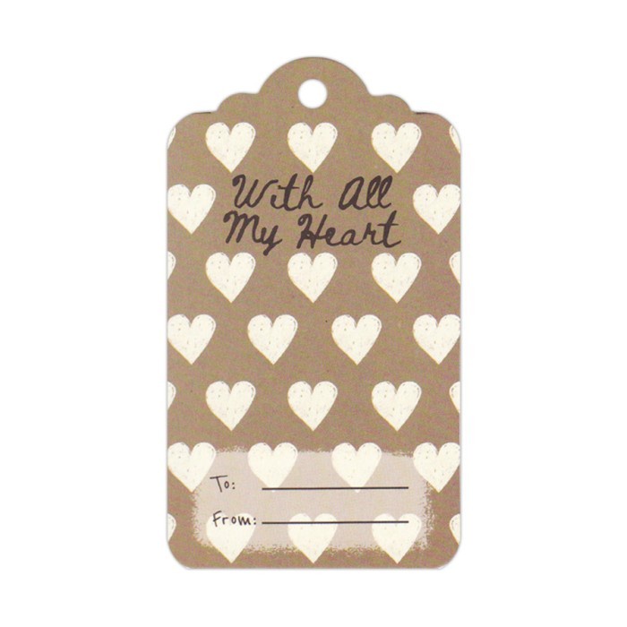 

Capricorn Design Gift Tag / Hang Tag Valentine Isi 1 - HTV020