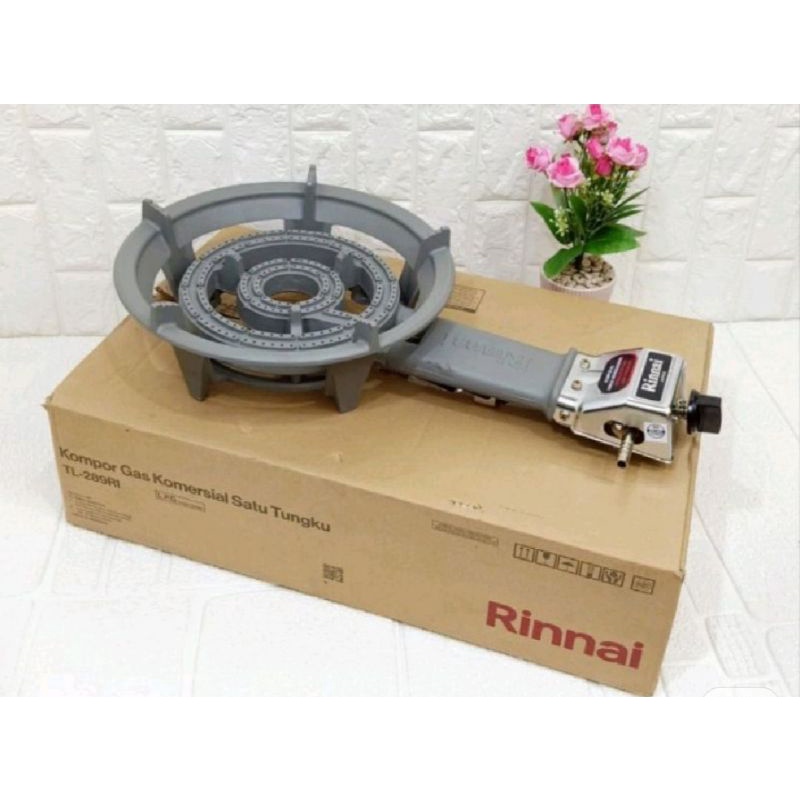 Original Rinnai TL-289RI Kompor Gas 1Tungku Kompor Komersil Rinnai TL-289 RI