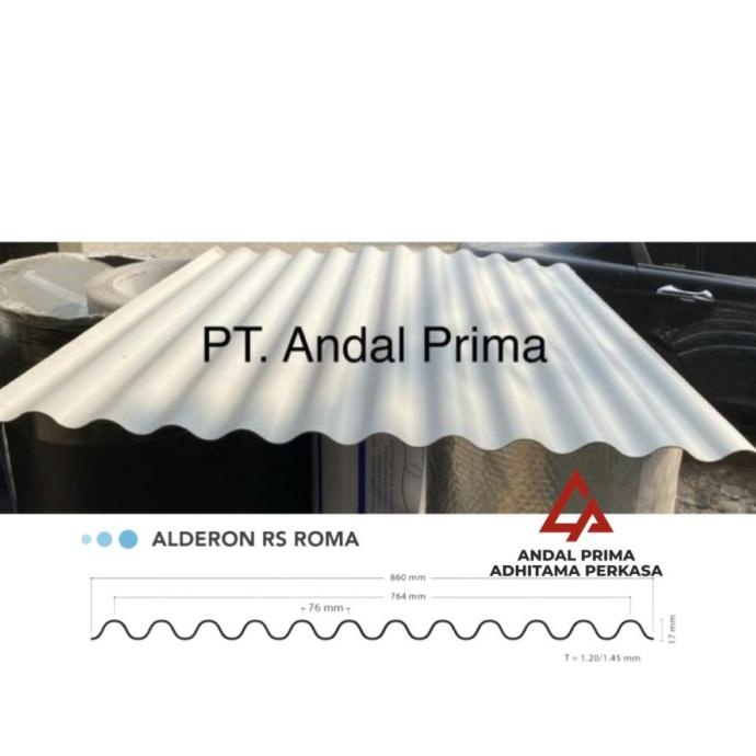 Atap Alderon Single Layer - Upvc Alderon RS