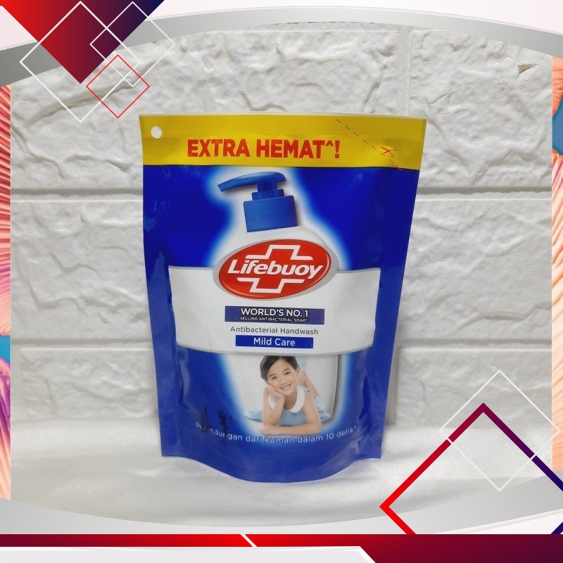 Lifebuoy Refill Antibacterial Handwash Mild Care 180ml