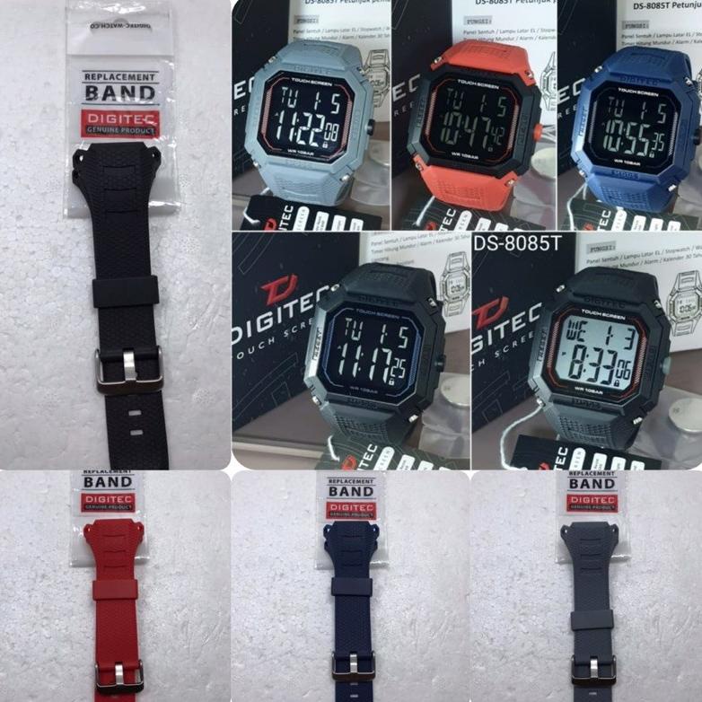 Bayar ditempat TALI JAM TANGAN DIGITEC DG 8085 TOUCH SCREEN ORIGINAL PABRIK laris
