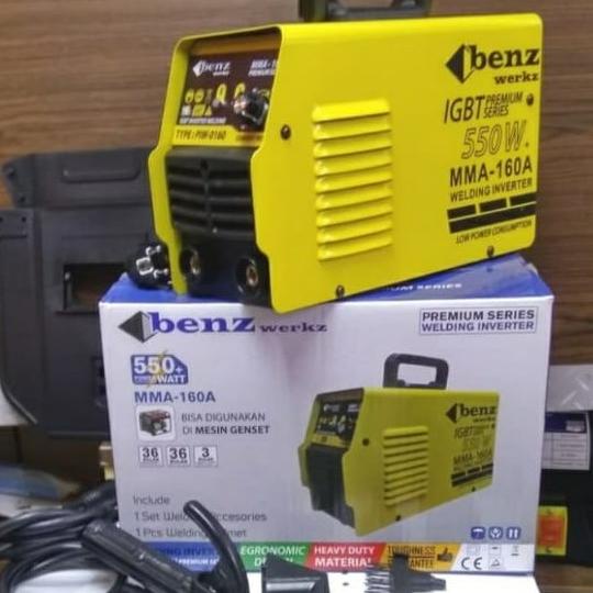 MESIN LAS LISTRIK BENZ MMA-160 IGBT 550 Watt