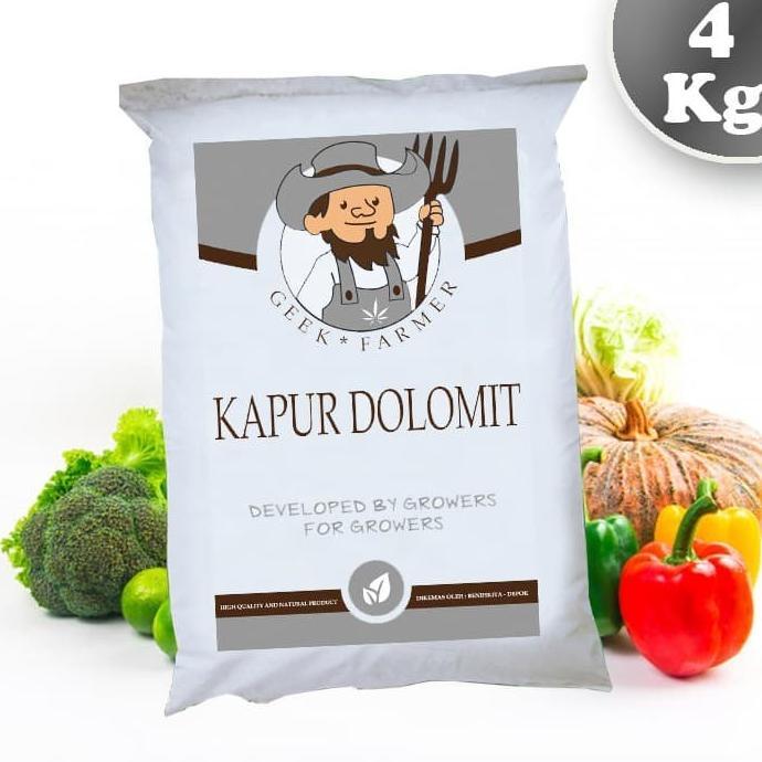 Pupuk Kapur Pertanian Dolomit Premium (Geek Farmer)