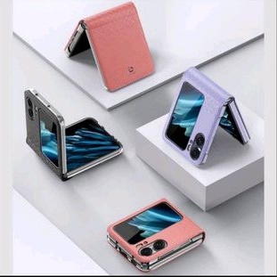 Dux Ducis Case OPPO FIND N2 FLIP Bril Casing Leather Series Kulit