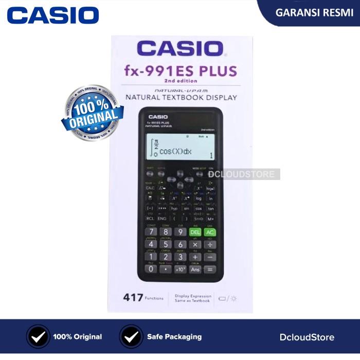 

Terlaris Calculator Original Casio Fx-991Es Plus 2Nd Edition Kalkulator