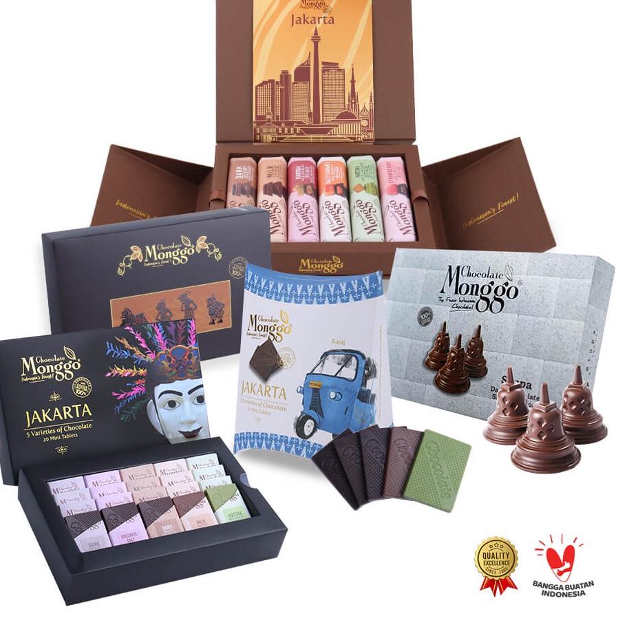 

️✔️✔️ Chocolate Monggo | Oleh oleh Jakarta Coklat Box Souvenir Jogja Indonesia | Hampers Lebaran Idul Fitri murah