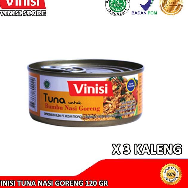 

Terlaris Paket 3 Kaleng Vinisi Tuna Nasi Goreng 120 Gr serbuuu !