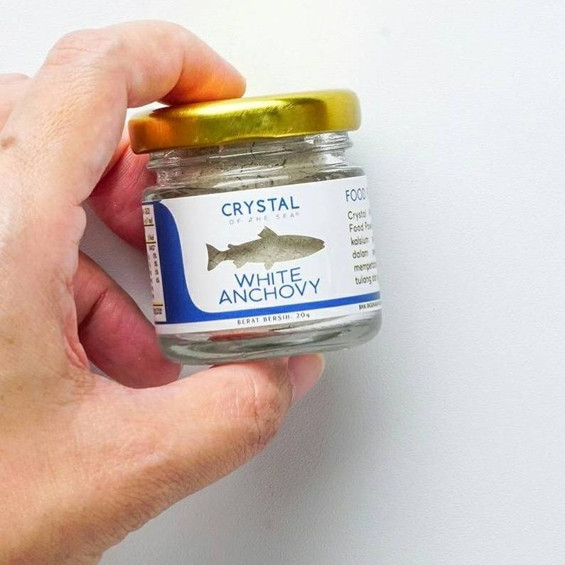 

✨New✨ Crystal of the Sea - (20GR) BPOM Certified White Anchovy Powder / Bubuk Ikan Teri Nasi / Whitebait serbuuu !