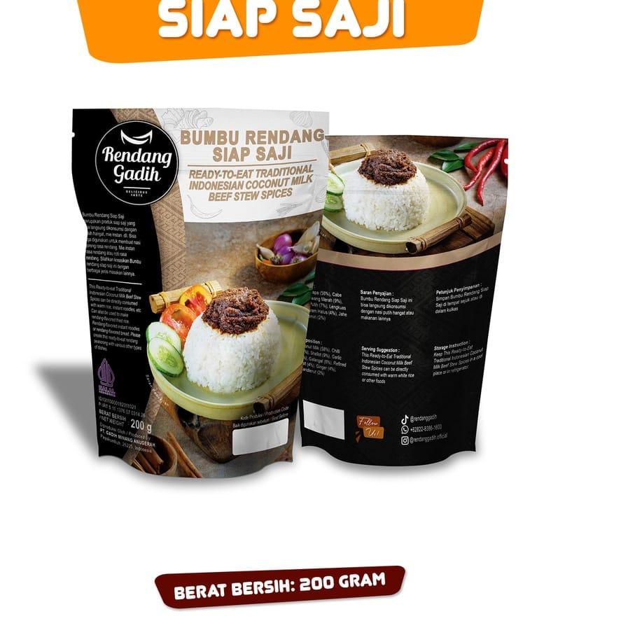 

FLASH SALE Bumbu Rendang Gadih Siap Saji !!!