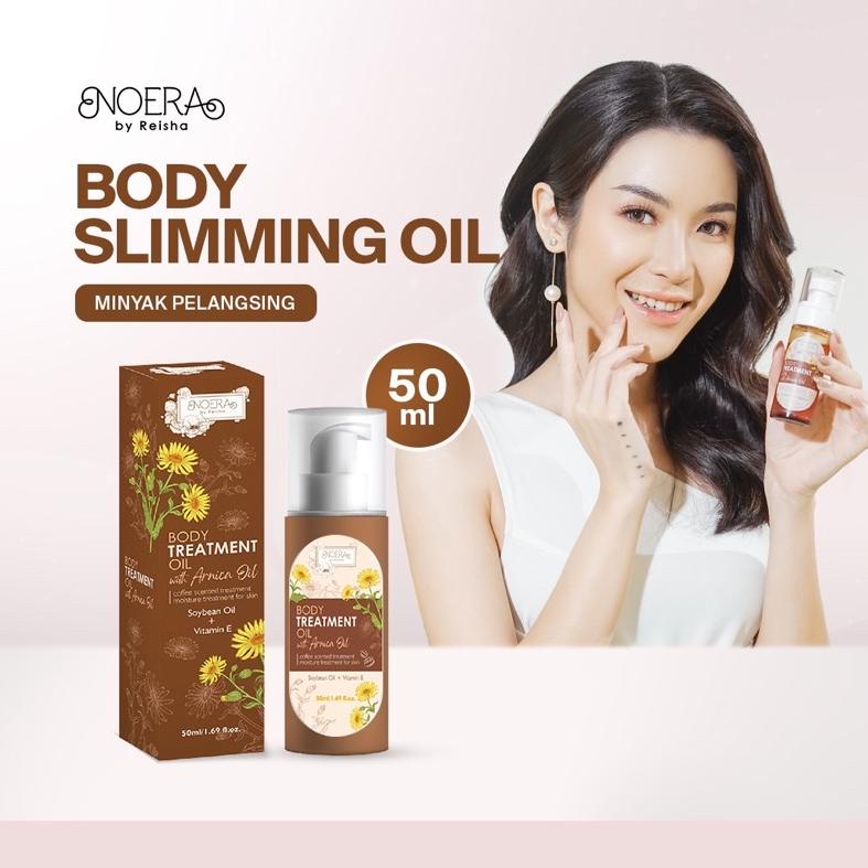 Limit Stock Free Gold Noera Body Slimming Oil | Minyak Pelangsing Body Treatment Oil
