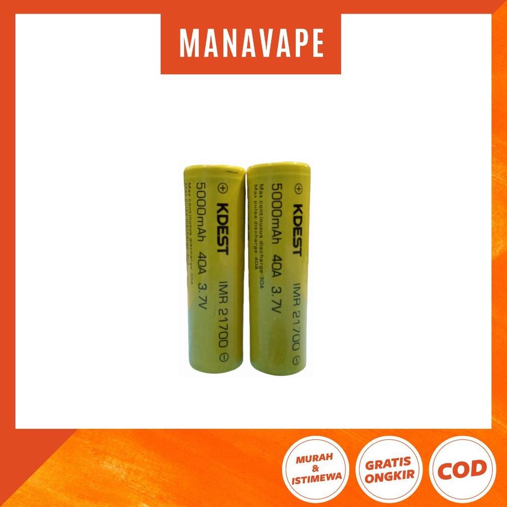 Hot - KDEST BATTERY 21700 / 5000mAh 40A AUTHENTIC
