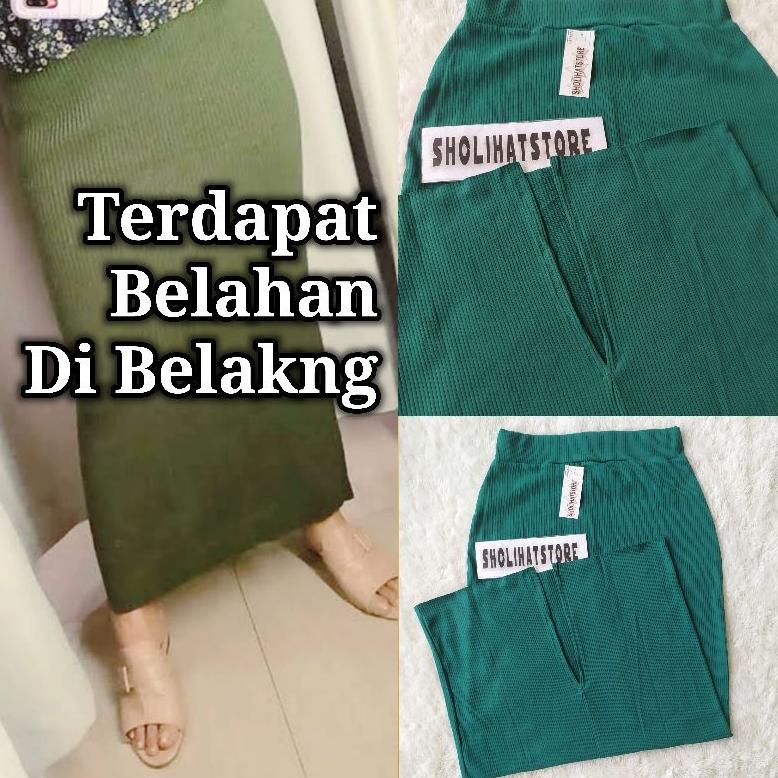 Bayar Ditempat ROK SPAN RAJUT JUMBO / ROK SPAN KNIT STANDAR JUMBO / MAXI SKIRT / MAXI SKIRT JUMBO / 