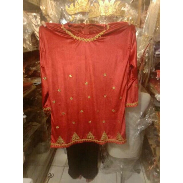 baju kurung adat palembang jumbo ld 125.