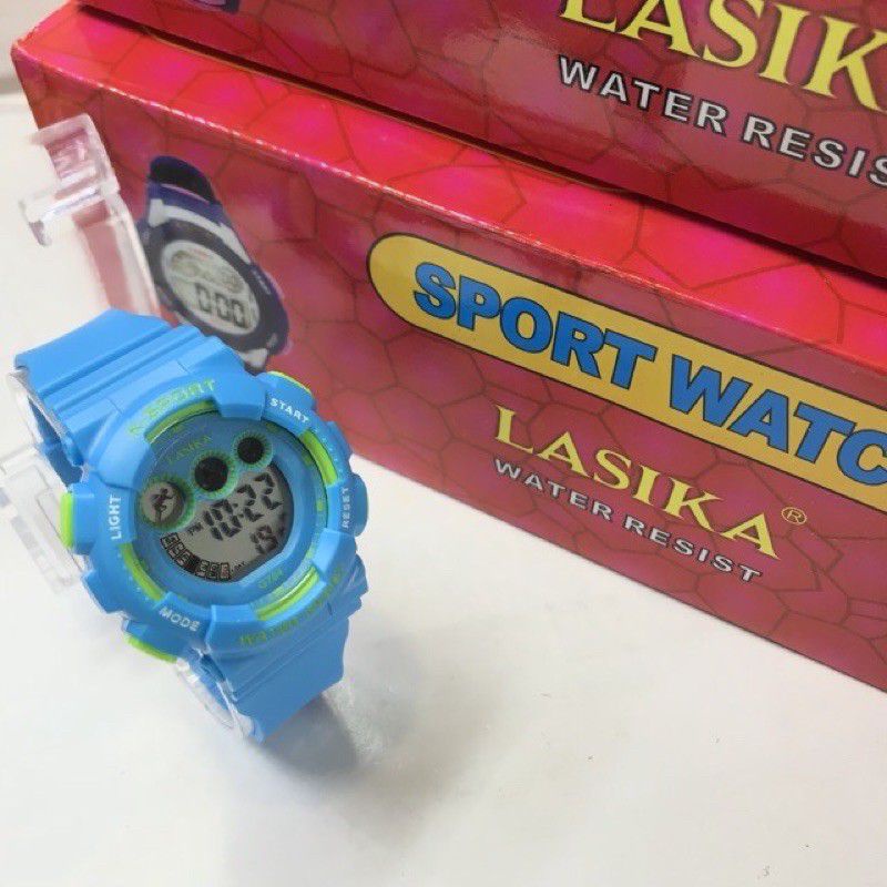 Jam Tangan Cowok Cewek Anak laki/Perempuan Lasika G784  784 SD SMP SMA Original