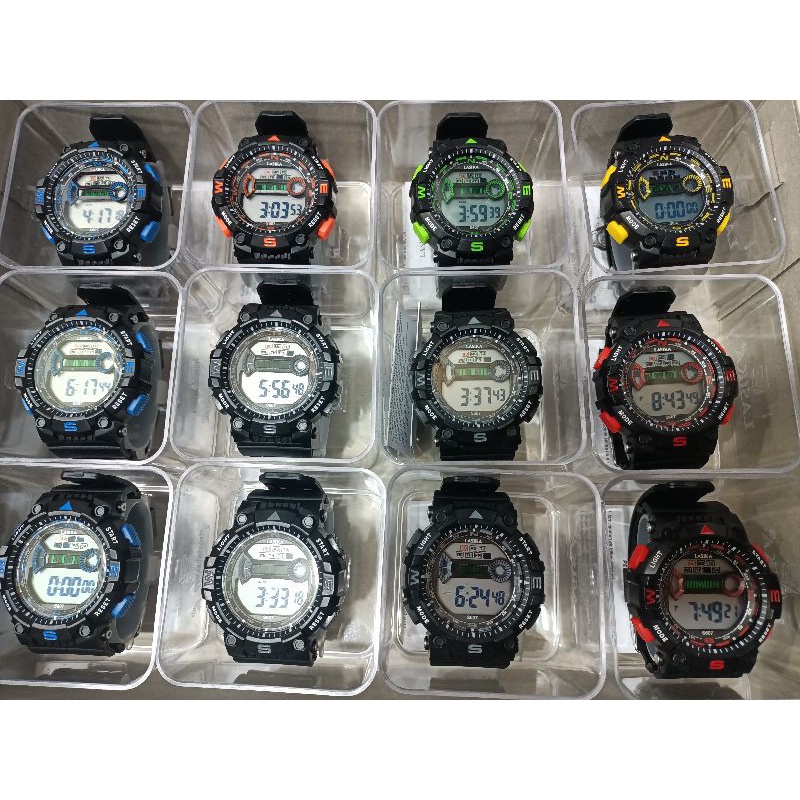 Jam Tangan Anak Digital Lasika besar  607 waterproof