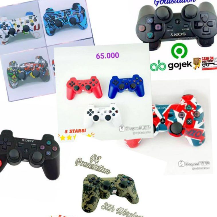 Discount Today Joystick Stik PS3 original pabrik Joystick Op ps3 buruan