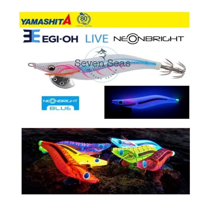 Terlaris Yamashita Egi-Oh Live Neon Bright 2.5 3.0 3.5 Egi Eging Umpan Cumi