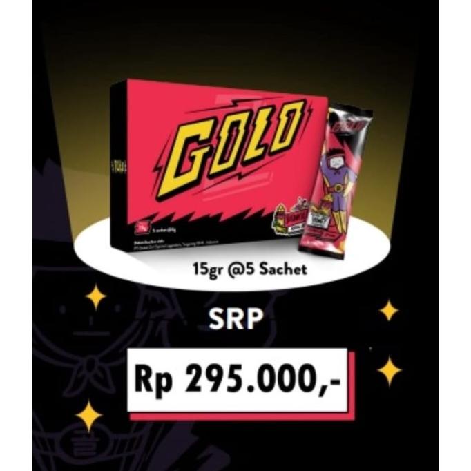 

Mister Golo isi 5 Sachet | Suplemen Pria Herbal Serbuk Rasa Jelly Madu