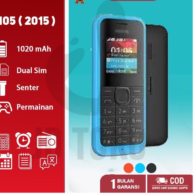 Cek HP JADUL 105 2015 FULL SET Murah Viral