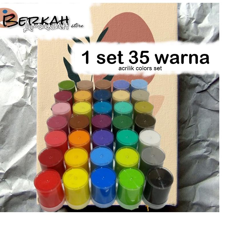 

Top 1set 35 warna/cat acrilik set New Trending