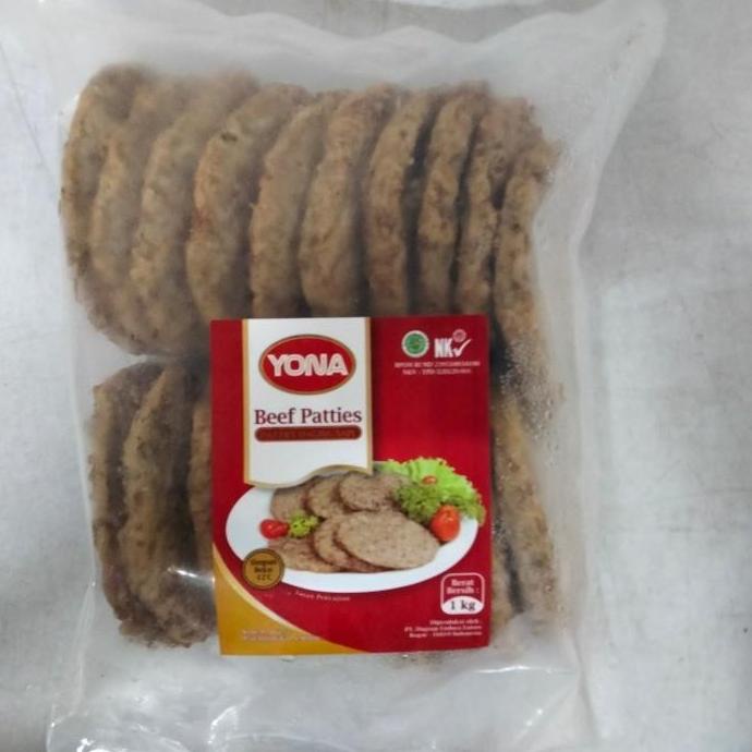 

Promo Yona Beef Patties 1Kg Terlaris Toko_Quirinus