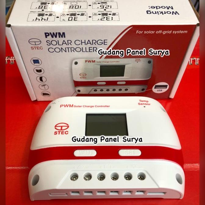 Solar Charge Controller 10A scc 10a SCC STEC 10 a 12/24V PWM Display