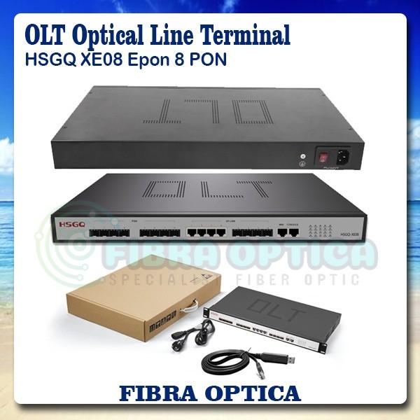 Olt Hsgq Xe08 Epon Olt 8 Pon 10G | Epon Olt 8 Pon 10G Uplink Ftth